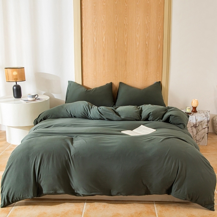 91家纺网 家纺一手货源 找家纺 （总）梦可莱家居 2025春夏新品全棉针织棉纯色系列