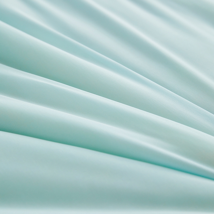 91家纺网 家纺一手货源 找家纺 米米儿家纺 2025新款跨境电商凉感丝夏被西瓜空调被 冰川蓝灰