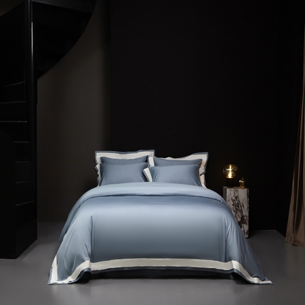 91家纺网 家纺一手货源 找家纺 （总）时亿2025新款100支长绒棉四件套-休斯顿系列