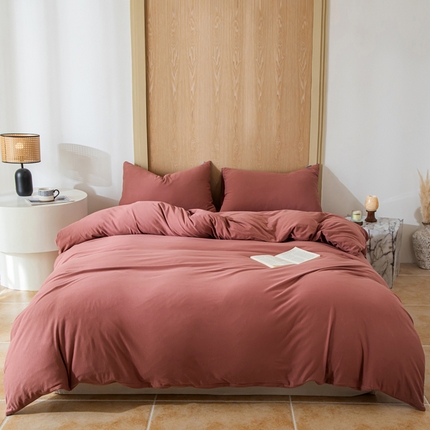 91家纺网 家纺一手货源 找家纺 （总）梦可莱家居 2025春夏新品全棉针织棉纯色系列