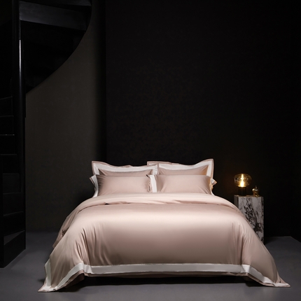 91家纺网 家纺一手货源 找家纺 （总）时亿2025新款100支长绒棉四件套-休斯顿系列