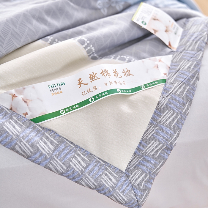 91家纺网 家纺一手货源 找家纺 羽梦家纺 2025新款新疆棉花全棉夏凉被被子被芯 梦想天空