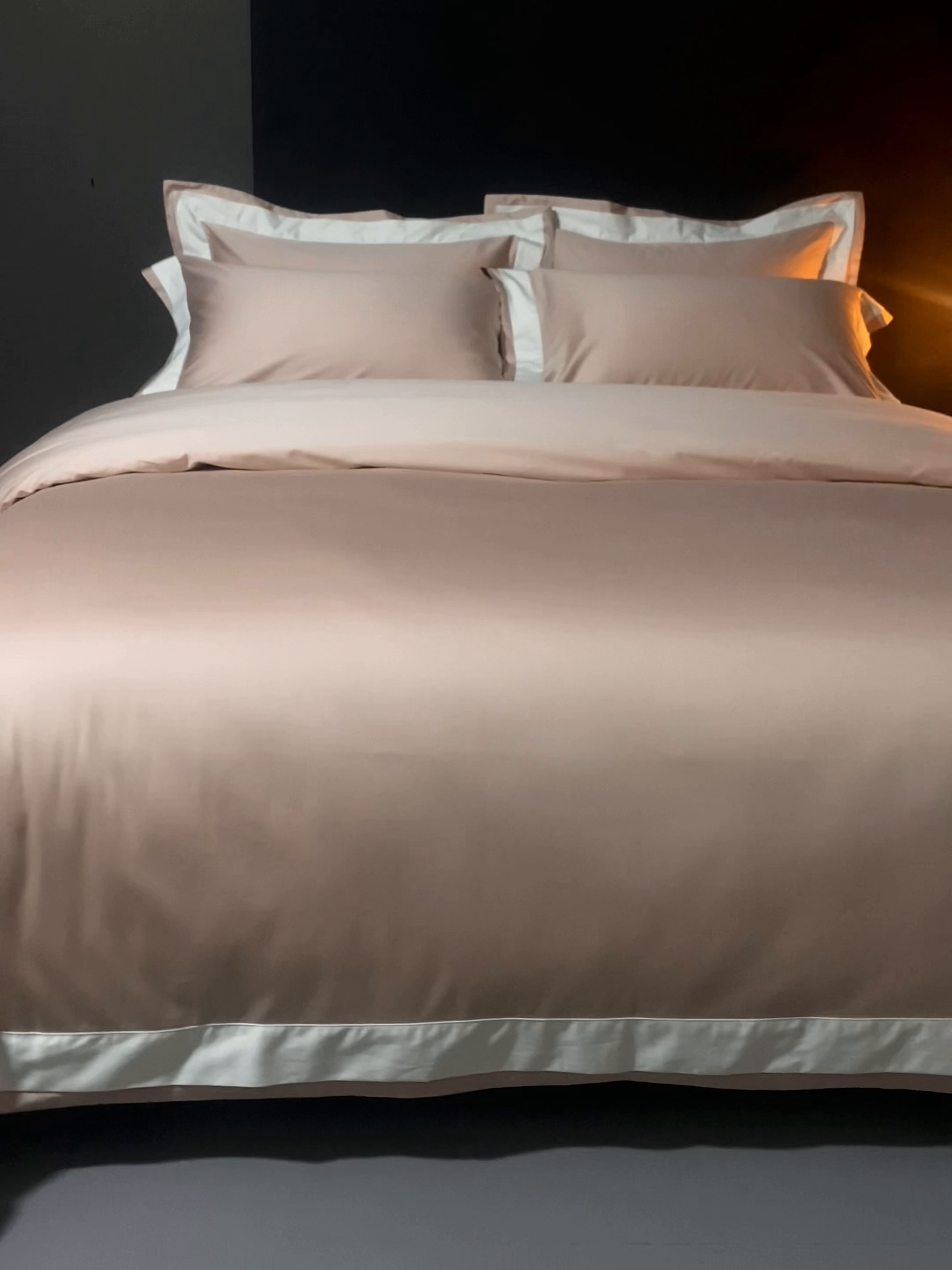 91家纺网 家纺一手货源 找家纺 （总）时亿2025新款100支长绒棉四件套-休斯顿系列