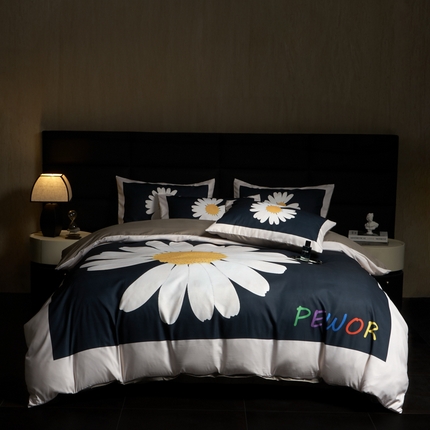 91家纺网 家纺一手货源 找家纺 色鬼布艺 2025新款轻奢亲肤纯棉四件套 帕酪