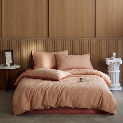 91家纺网 家纺一手货源 找家纺 （总）安莱生活 2025全棉浮雕提花四件套-科林斯系列