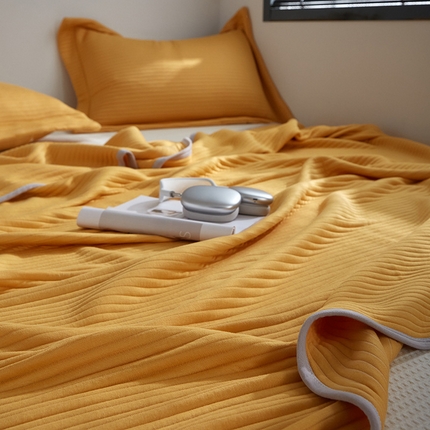 91家纺网 家纺一手货源 找家纺 （总）良品汇馆 日式无印A类竹纤维良品透气夏被纯色夏凉被空调被夏季薄被可机洗