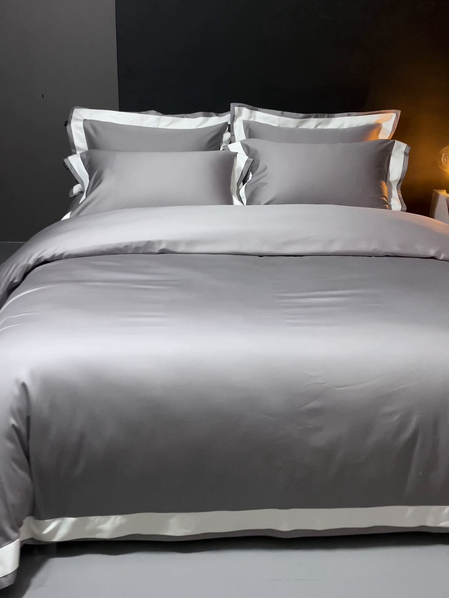 91家纺网 家纺一手货源 找家纺 （总）时亿2025新款100支长绒棉四件套-休斯顿系列