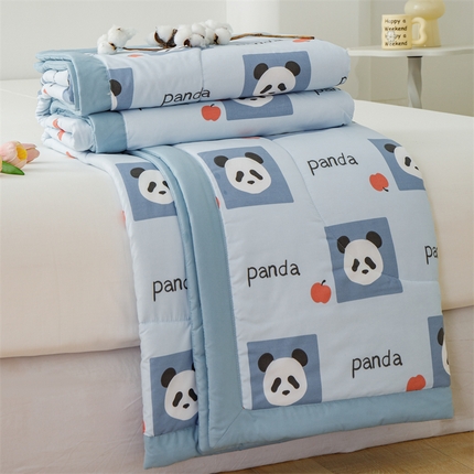 91家纺网 家纺一手货源 找家纺 （总）海洋家纺 2025款水洗棉纯棉花夏凉被全棉花印花夏被空调被薄被子