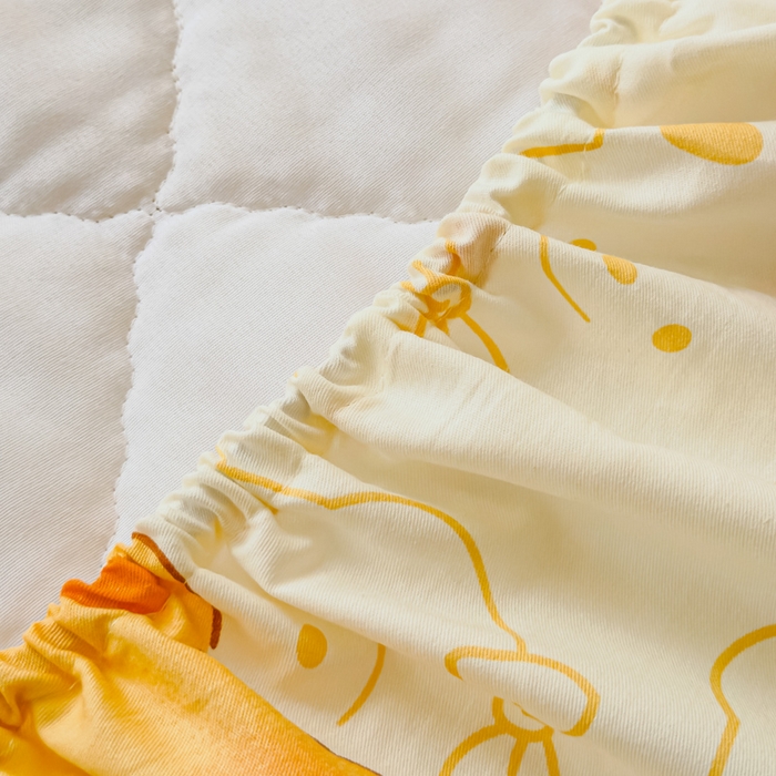 91家纺网 家纺一手货源 找家纺 U品汇 2025新款A类全棉夹棉防水床笠床罩单件隔尿透气床垫加厚防尘可水洗保护套 瑞迪熊