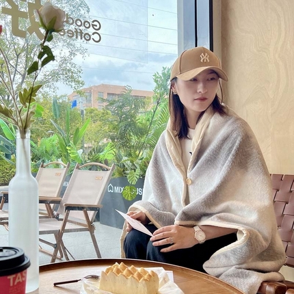 91家纺网 家纺一手货源 找家纺 （总）金奇达家纺 2024秋冬新品保暖加厚绒类多莉羊绒披肩毯-【普达拉】实拍