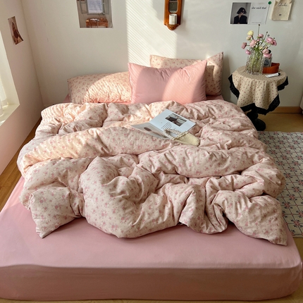 桃喜 2025春夏全棉碎花系列四件套 莉娅