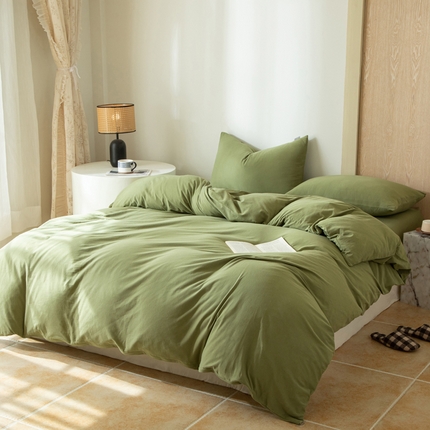 91家纺网 家纺一手货源 找家纺 （总）梦可莱家居 2025春夏新品全棉针织棉纯色系列