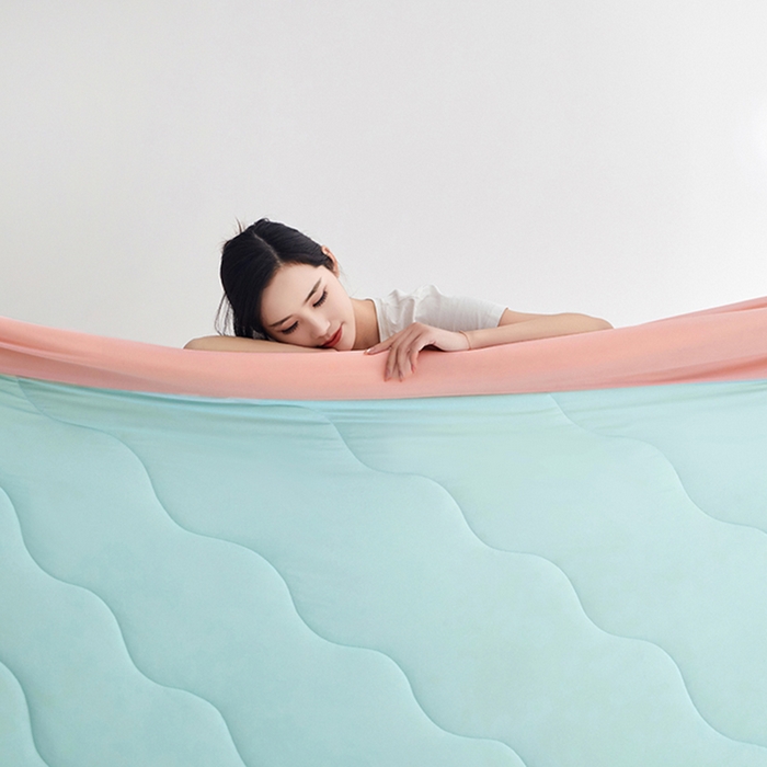 91家纺网 家纺一手货源 找家纺 （总）米米儿家纺 2025新款跨境电商凉感丝夏被西瓜空调被