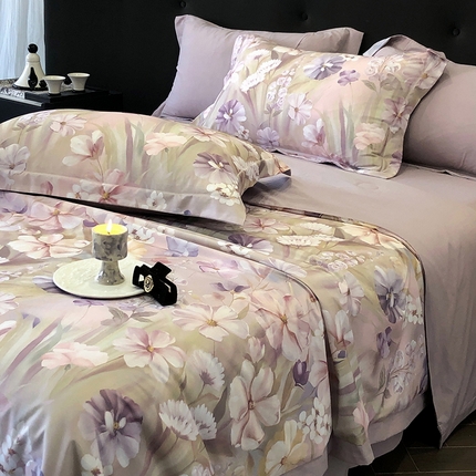 91家纺网 家纺一手货源 找家纺 （总）立奥被业 2025新款雪纺纱夏被超柔数码印花夏被雪纺夏凉被