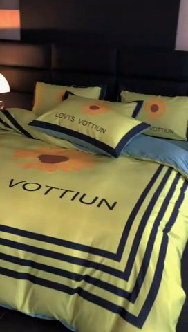 91家纺网 家纺一手货源 找家纺 花沐 2025新款轻奢潮牌亲肤棉纯棉四件套 雏菊