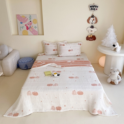 91家纺网 家纺一手货源 找家纺 （总）麻依 2025新款多层纱布天丝夏凉被子被芯