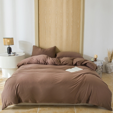 91家纺网 家纺一手货源 找家纺 （总）梦可莱家居 2025春夏新品全棉针织棉纯色系列