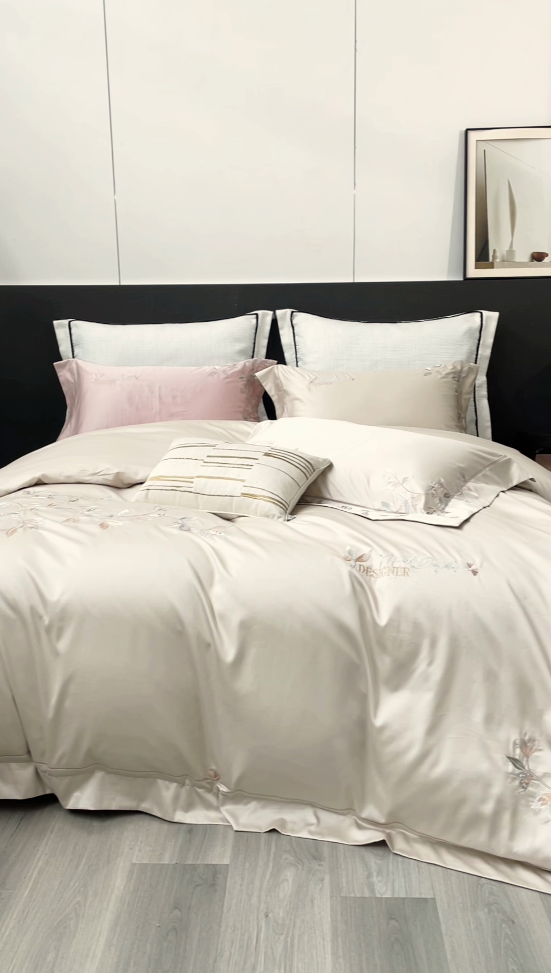 91家纺网 家纺一手货源 找家纺 （总）爱情故事2025春夏居家新品四件套