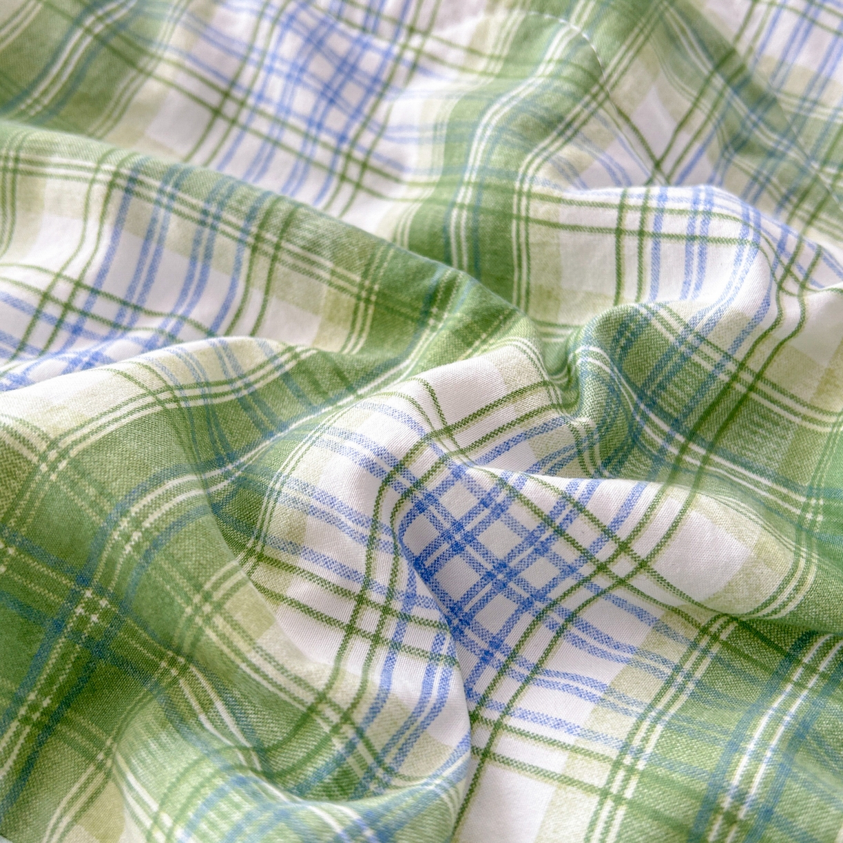 91家纺网 家纺一手货源 找家纺 佰丝居 2025新款A类水洗棉夏被100%新疆棉花被空调被夏凉被 雅致绿