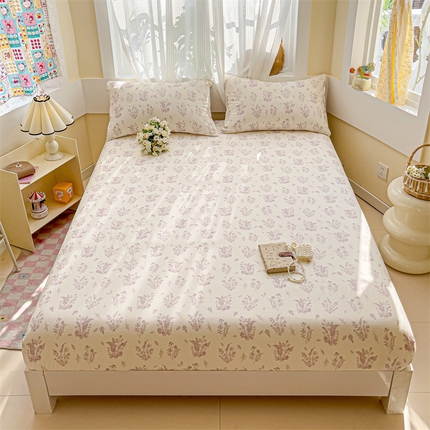 91家纺网 家纺一手货源 找家纺 （总）名兮家居 2025新款全棉双层纱床笠