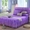 91家纺网 家纺一手货源 找家纺 情恒家纺 2025新款蕾丝床裙三件套系列-流光溢彩 流光溢彩-紫色