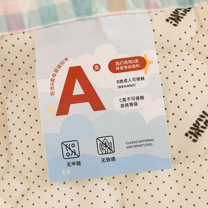 91家纺网 家纺一手货源 找家纺 恋绒家纺 无印风高低床学生床褥水洗棉宿舍上下铺软床垫 粉蓝格