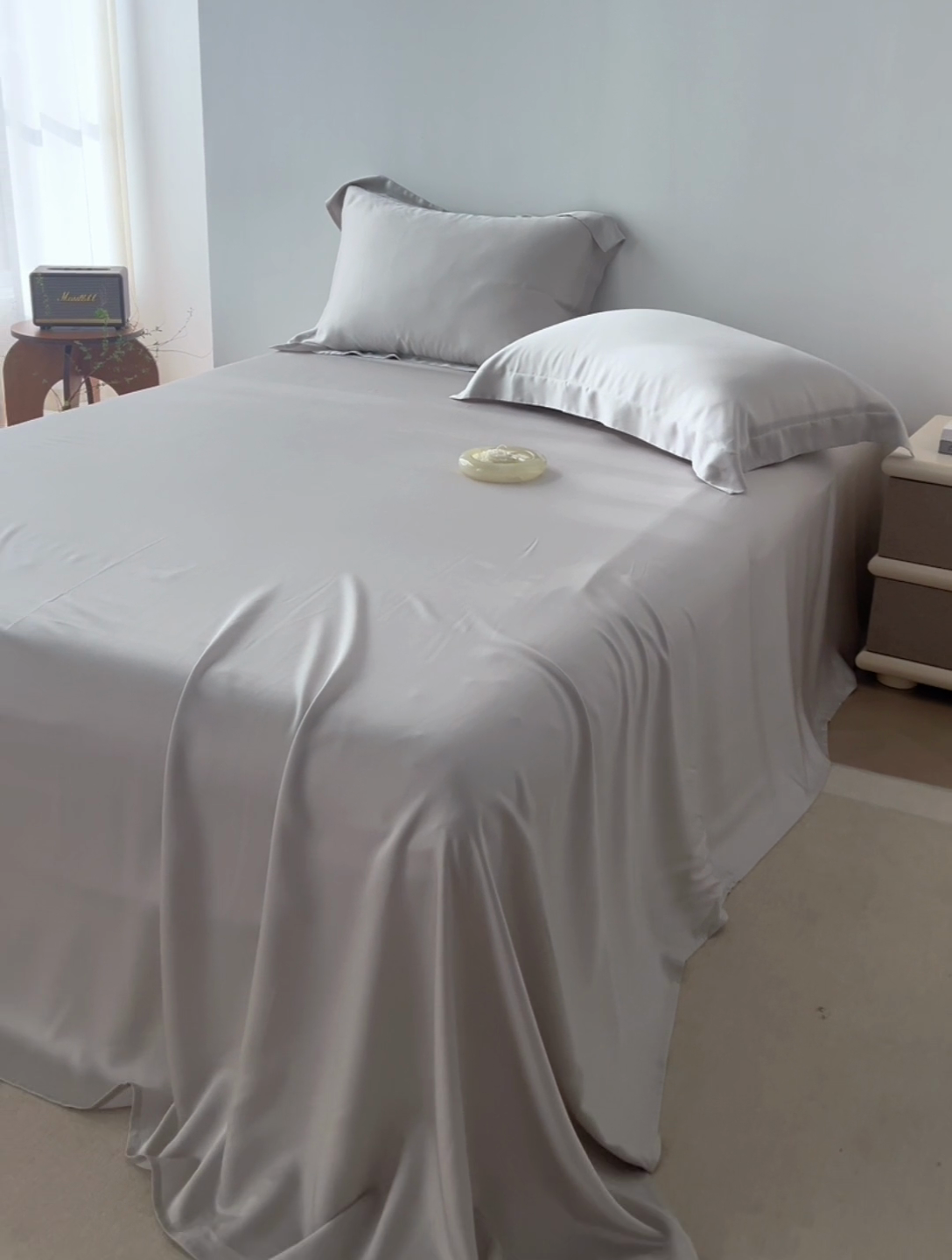 91家纺网 家纺一手货源 找家纺 （总）简纯主义 2025新款100s超细旦天丝系列床单单件-单床单