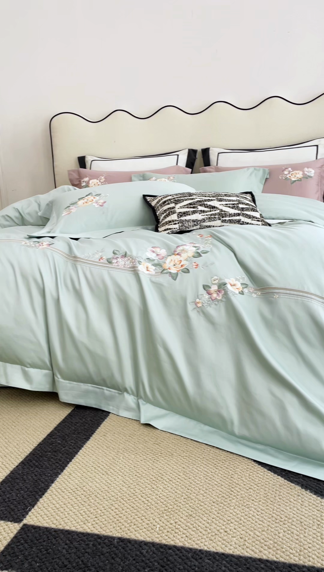 91家纺网 家纺一手货源 找家纺 （总）爱情故事2025春夏居家新品四件套