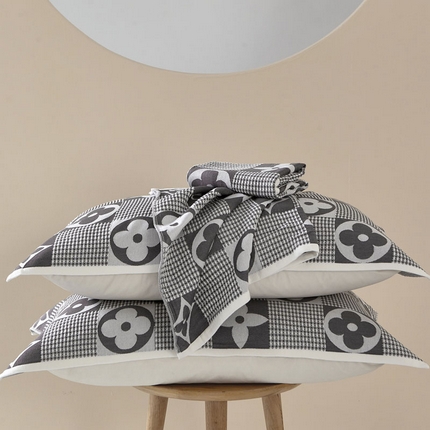 91家纺网 家纺一手货源 找家纺 （总）朴尔家纺-毛巾被 2025新款全棉纱布蜂窝结构系列枕巾