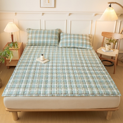 91家纺网 家纺一手货源 找家纺 （总）恋绒家纺 2025新款无印风床褥床护垫宿舍床垫亲肤水洗棉软床垫