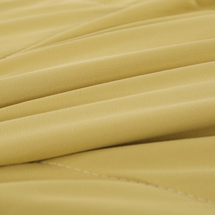 91家纺网 家纺一手货源 找家纺 圣尔雅家纺 2025新款艾草驱蚊抗菌夏凉被子被芯 姜黄