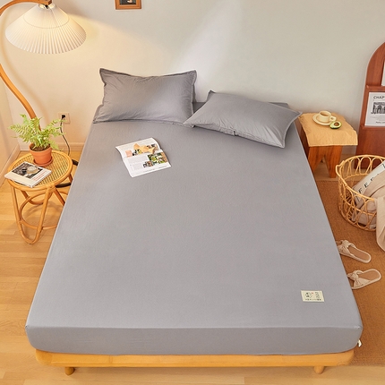 91家纺网 家纺一手货源 找家纺 （总）曼陀罗 2025新款原棉纯色床笠系列