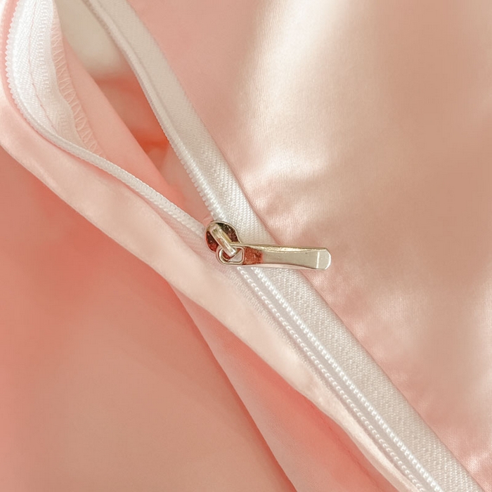 91家纺网 家纺一手货源 找家纺 欧乐蒂 2025新款A类亲肤棉刺绣四件套-蝶舞 蝶舞-白桃