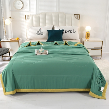 91家纺网 家纺一手货源 找家纺 （总）圣尔雅家纺 2025新款艾草驱蚊抗菌夏凉被子被芯