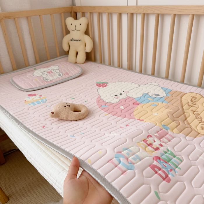 91家纺网 家纺一手货源 找家纺 （总）美乐迪家纺 2025新款儿童乳胶凉席