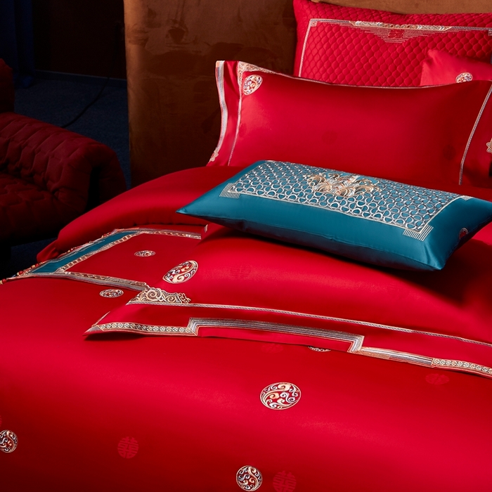 91家纺网 家纺一手货源 找家纺 爱情故事2025新款婚庆新品 甜蜜佳人