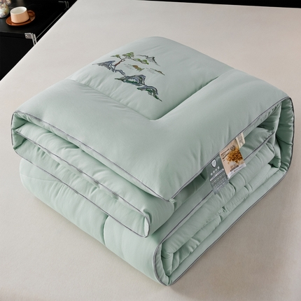 91家纺网 家纺一手货源 找家纺 （总）羽涵2025新款抗菌小竹棉冬被