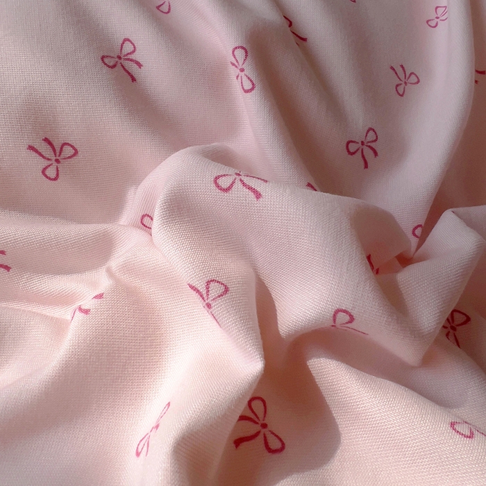 91家纺网 家纺一手货源 找家纺 欧尚 2025新款针织棉双层纱四件套 洁美粉