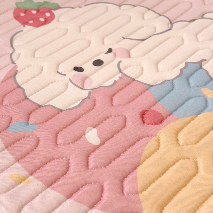 91家纺网 家纺一手货源 找家纺 （总）美乐迪家纺 2025新款儿童乳胶凉席