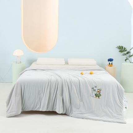 91家纺网 家纺一手货源 找家纺 （总）薇玛仕 2025新款冰冰鸭-自带凉感锦氨凉感蚕丝被可水洗蚕丝空调凉感丝夏凉被被子被芯（带礼盒）