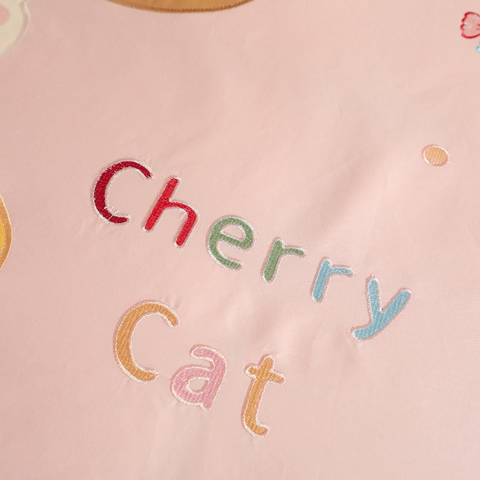 91家纺网 家纺一手货源 找家纺 绒棉世家 2025绒棉世家新款全棉水洗棉贴布绣专版四件套 甜心小狗