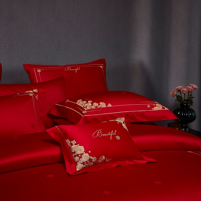 91家纺网 家纺一手货源 找家纺 爱情故事2025新款婚庆新品 甜言蜜语