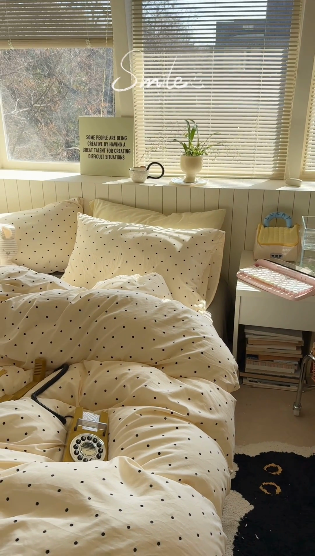 91家纺网 家纺一手货源 找家纺 繁花家居 2025新款软乎乎时尚印花水洗棉四件套 波波米