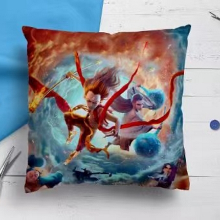 91家纺网 家纺一手货源 找家纺 （总）羽凡居 2025新款哪吒抱枕沙发靠垫支持定制