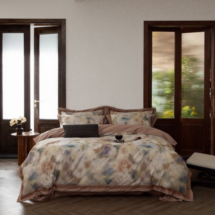 91家纺网 家纺一手货源 找家纺 （总）由丽家纺 2025新款数码印花四件套