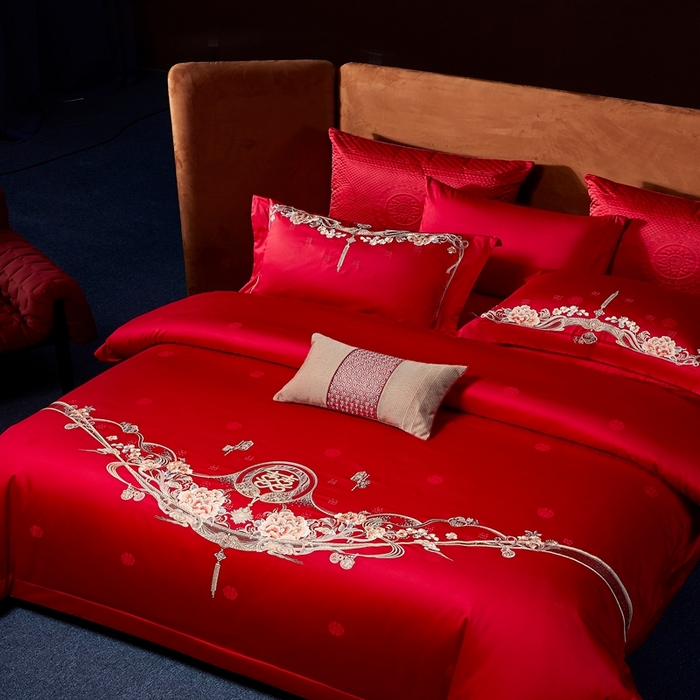 91家纺网 家纺一手货源 找家纺 爱情故事2025新款婚庆新品 真情告白