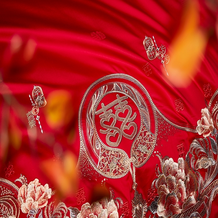 91家纺网 家纺一手货源 找家纺 爱情故事2025新款婚庆新品 真情告白