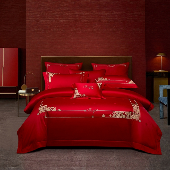 91家纺网 家纺一手货源 找家纺 爱情故事2025新款婚庆新品 甜言蜜语