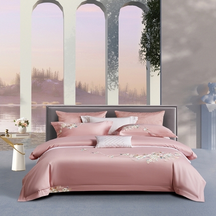 91家纺网 家纺一手货源 找家纺 （总）爱情故事2025春夏居家新品四件套