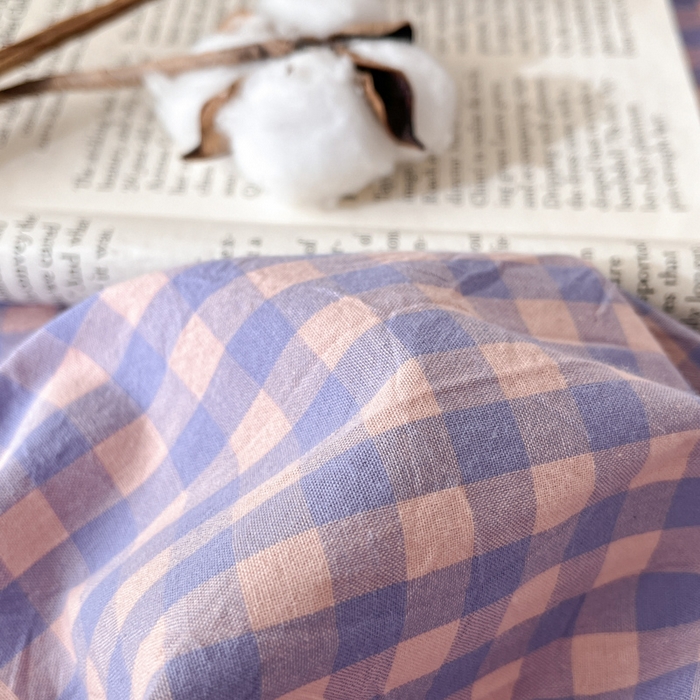 91家纺网 家纺一手货源 找家纺 21度C 2025新款A类全棉母婴级四件套单品系列-单床笠 梦幻紫